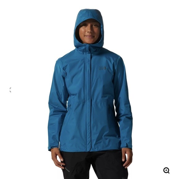 Mountain Hardwear Jackets & Coats Mountain Hard Wear Womens Acadia Jacket In Vinson Blue Sz